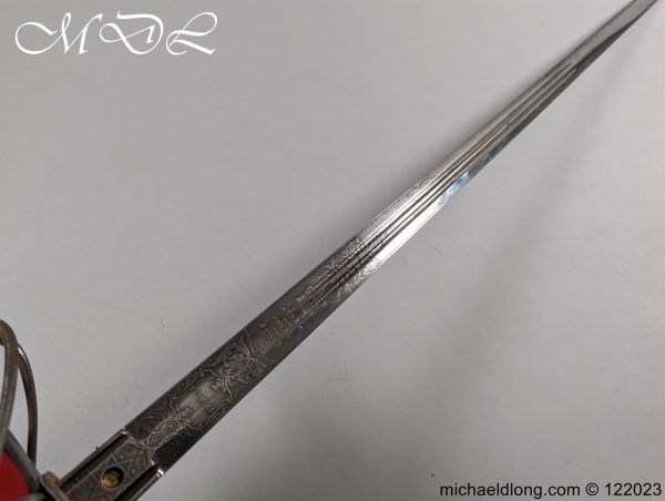Royal Scots Victorian Officers Sword - Image 25