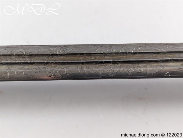 London Scottish Victorian 1/2 Basket Hilted Officer’s Sword - Image 20
