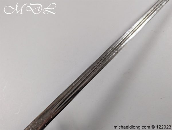 London Scottish Victorian 1/2 Basket Hilted Officer’s Sword - Image 11