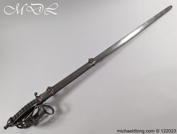 London Scottish Victorian 1/2 Basket Hilted Officer’s Sword