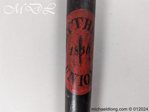 William 4th Blythe Union Truncheon Dated 1836 - Image 13
