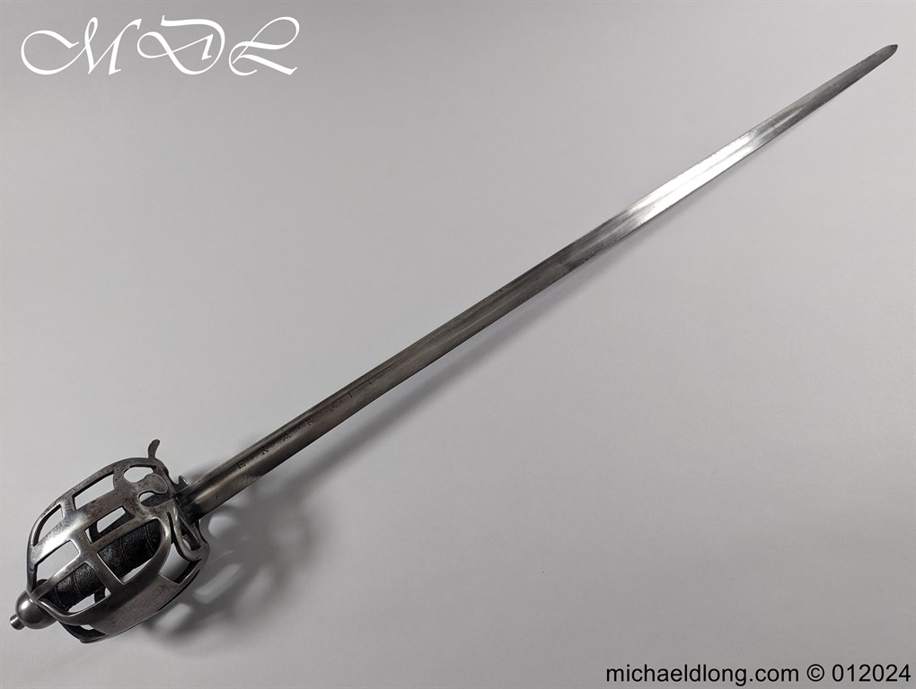 British Heavy Cavalry Basket Hilt Sword