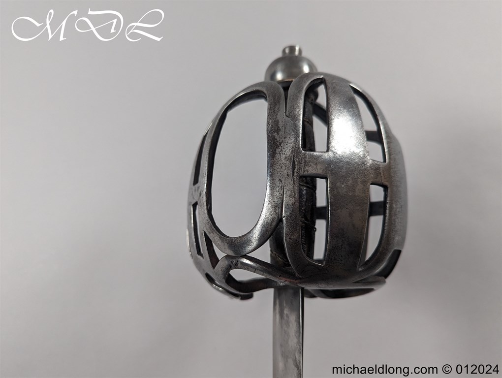 British Heavy Cavalry Basket Hilt Sword - Image 12