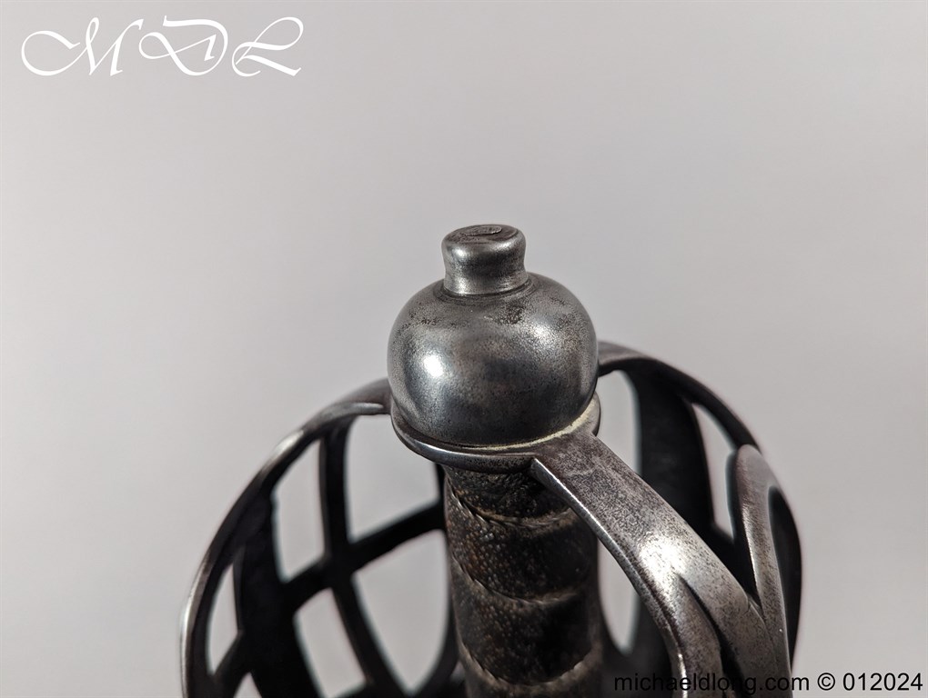 British Heavy Cavalry Basket Hilt Sword - Image 8