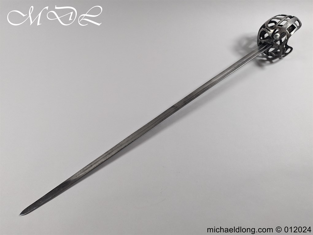 British Heavy Cavalry Basket Hilt Sword