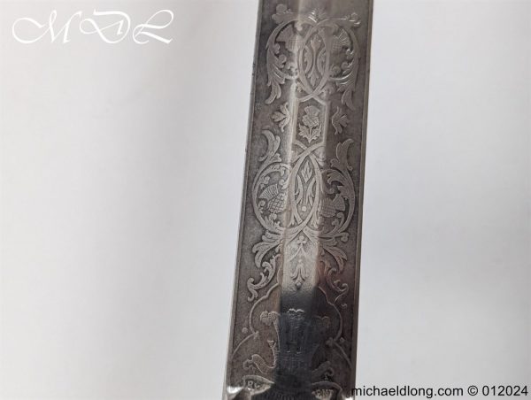 Seaforth Highlanders Ross - Shire Buffs Officer’s Sword - Image 15