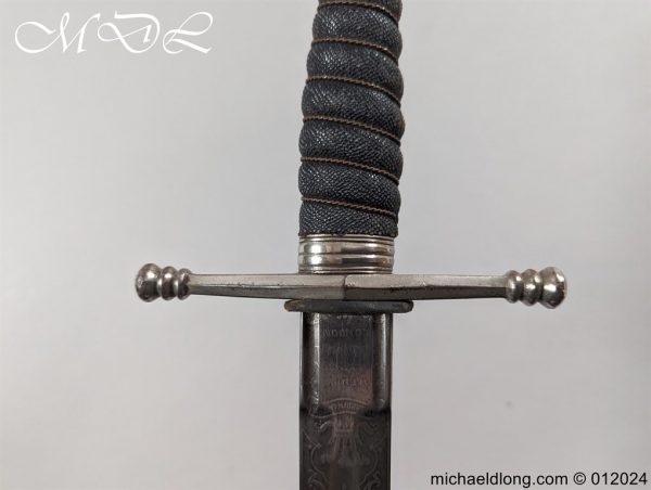 Seaforth Highlanders Ross - Shire Buffs Officer’s Sword - Image 9