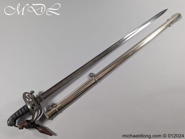 Scottish Clackmannan Rifles Officers Sword