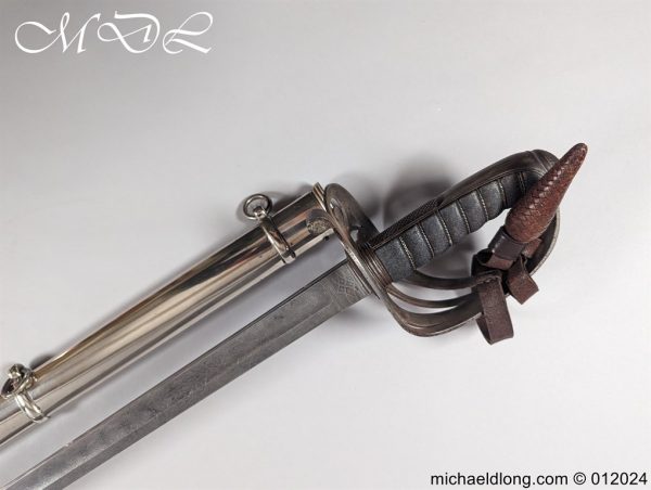 Scottish Clackmannan Rifles Officers Sword - Image 29
