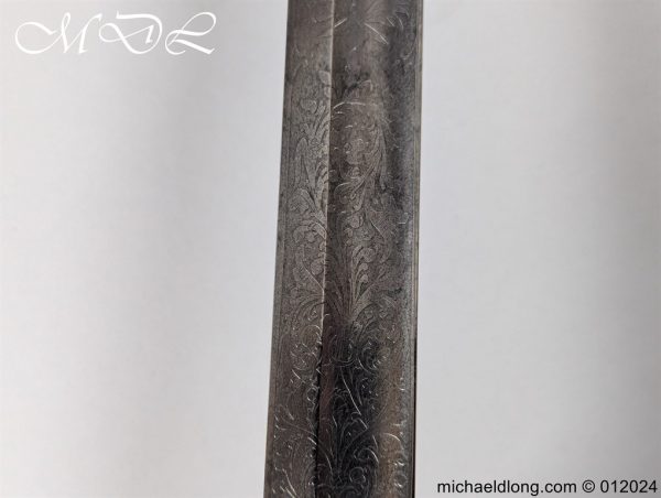 Scottish Clackmannan Rifles Officers Sword - Image 13
