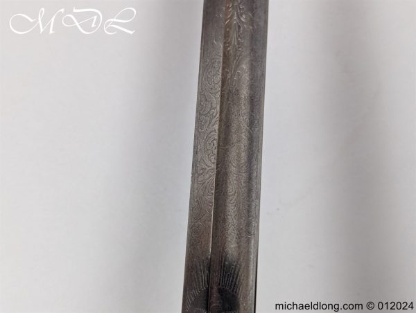Scottish Clackmannan Rifles Officers Sword - Image 11