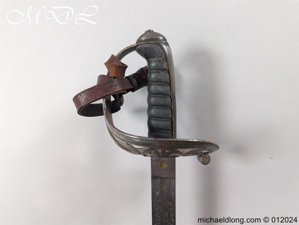Scottish Clackmannan Rifles Officers Sword - Image 10