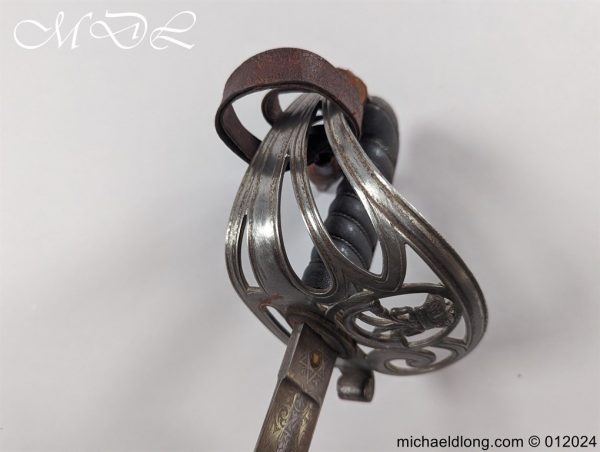 Scottish Clackmannan Rifles Officers Sword - Image 8