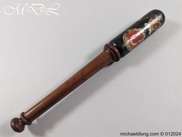 Oakham and Uppingham Police Truncheon Dated 1839