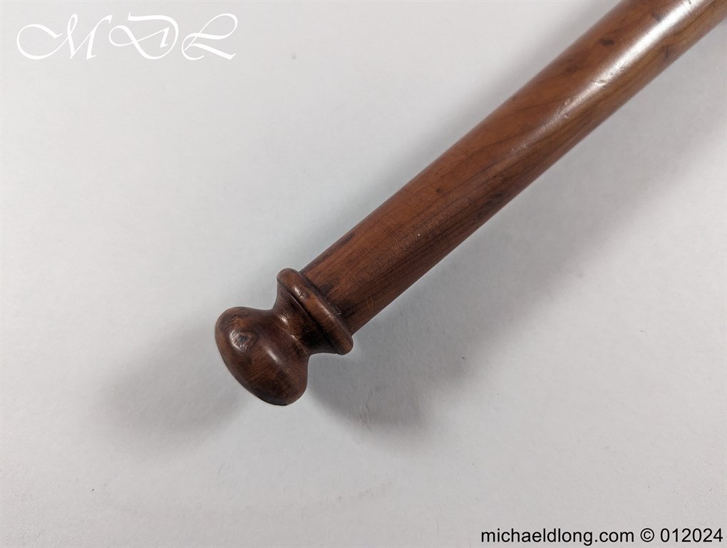 Oakham and Uppingham Police Truncheon Dated 1839 - Image 2