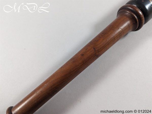 Oakham and Uppingham Police Truncheon Dated 1839 - Image 12