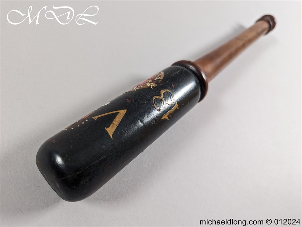 Oakham and Uppingham Police Truncheon Dated 1839