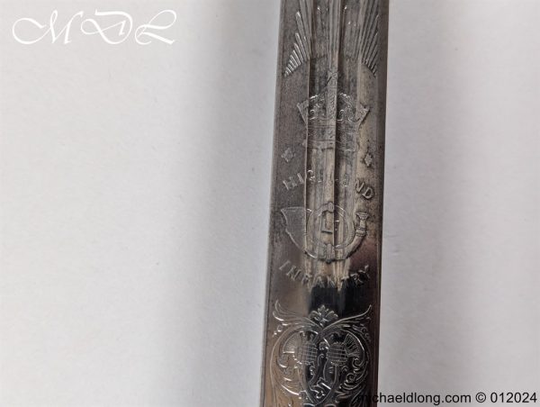 Highland Light Infantry Basket Hilted Broadsword - Image 16