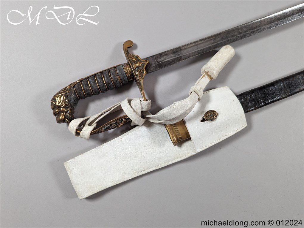 Scots Fusiliers Guards Sergeants Sword c 1850 - Image 2