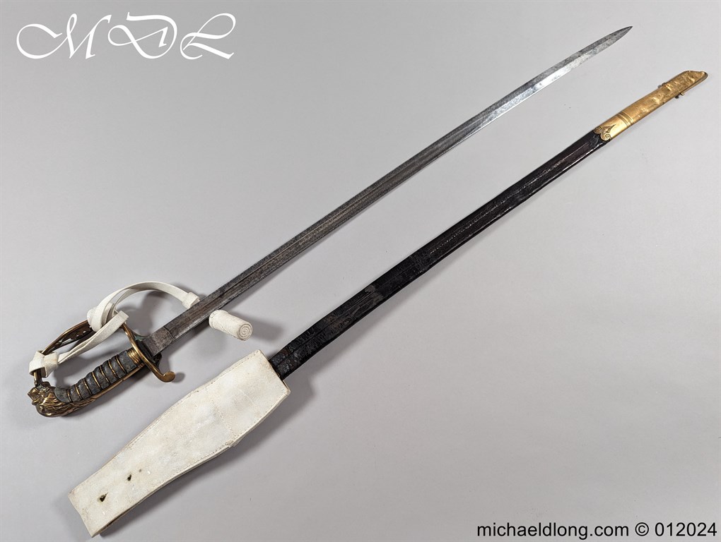 Scots Fusiliers Guards Sergeants Sword c 1850 - Image 26