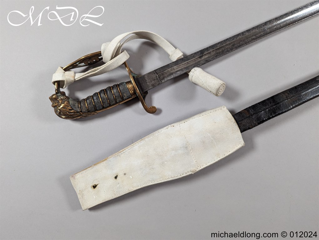 Scots Fusiliers Guards Sergeants Sword c 1850 - Image 25