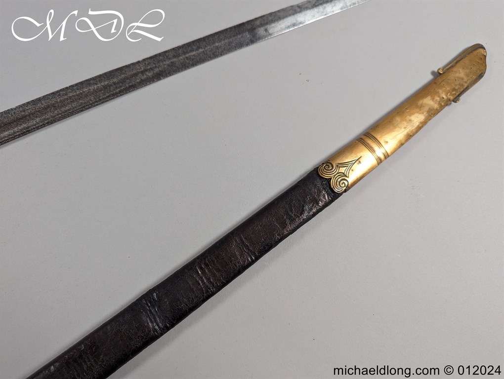 Scots Fusiliers Guards Sergeants Sword c 1850 - Image 20