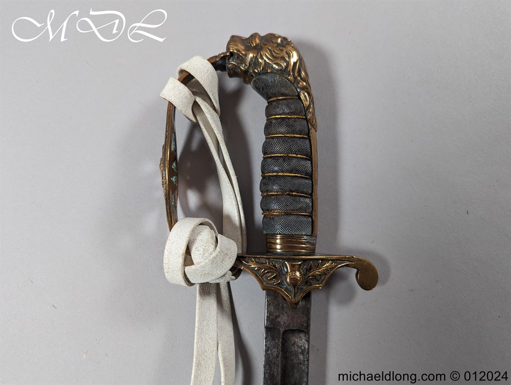 Scots Fusiliers Guards Sergeants Sword c 1850 - Image 11