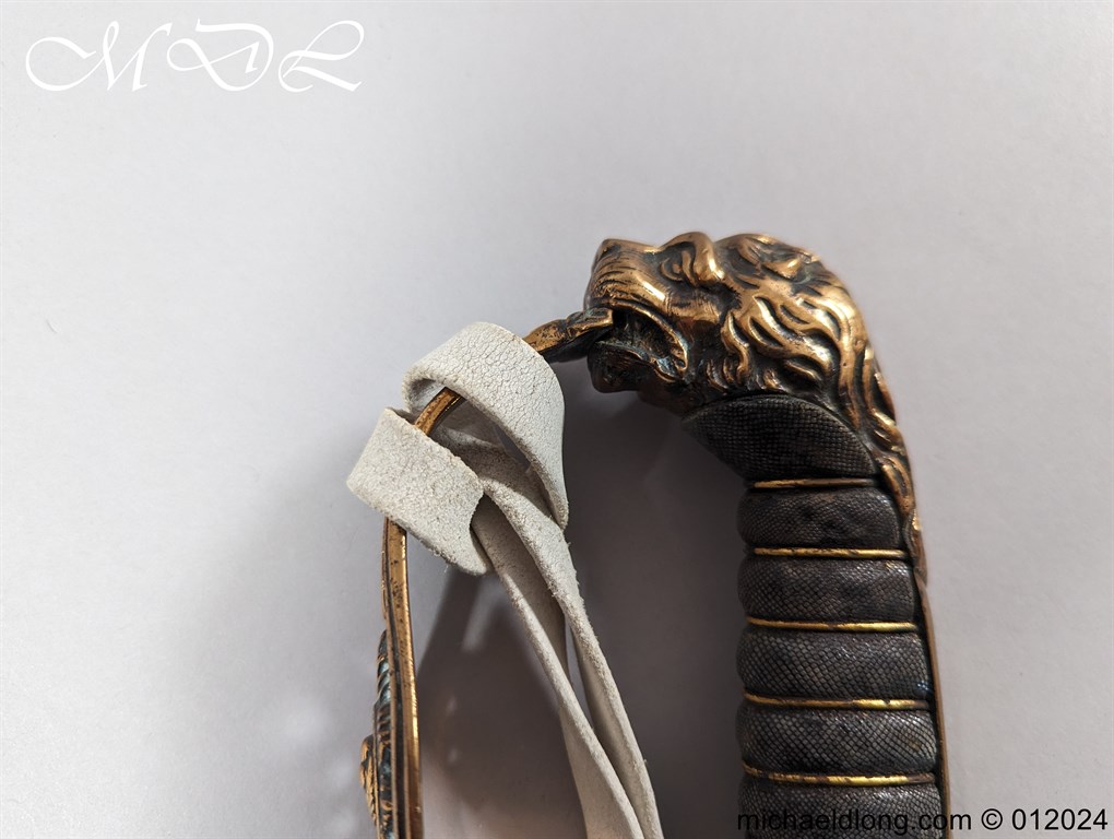 Scots Fusiliers Guards Sergeants Sword c 1850 - Image 9