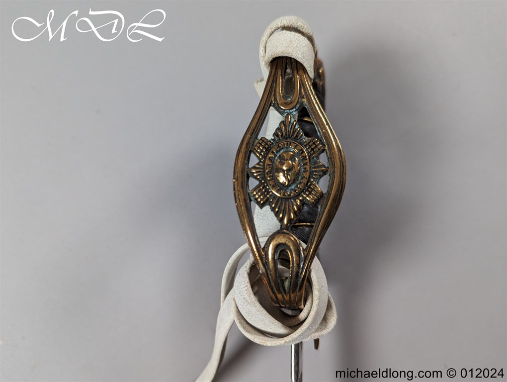 Scots Fusiliers Guards Sergeants Sword c 1850 - Image 8