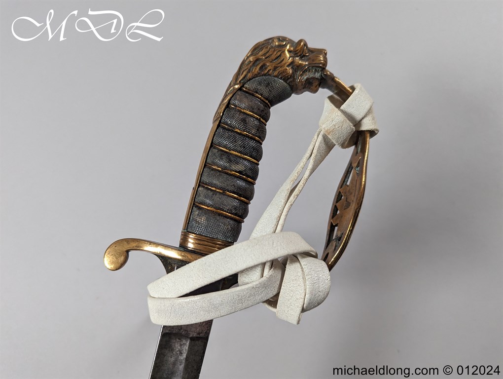 Scots Fusiliers Guards Sergeants Sword c 1850 - Image 6