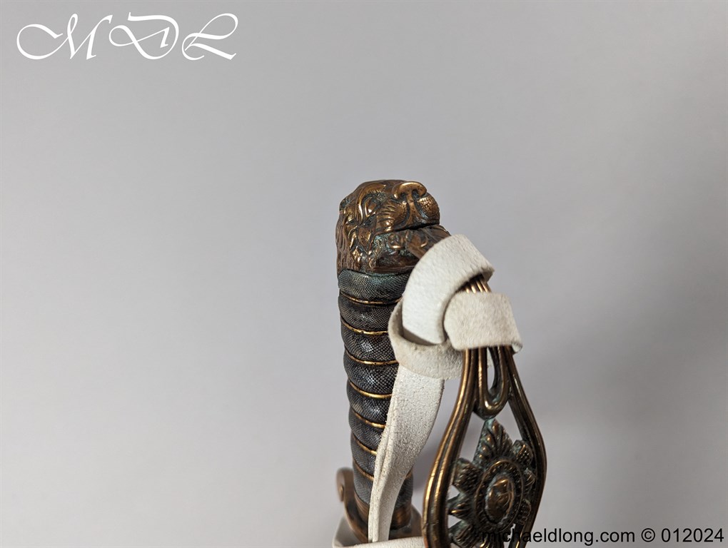 Scots Fusiliers Guards Sergeants Sword c 1850 - Image 5