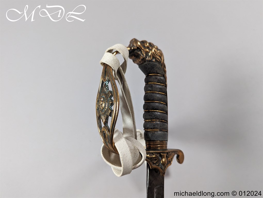 Scots Fusiliers Guards Sergeants Sword c 1850 - Image 4