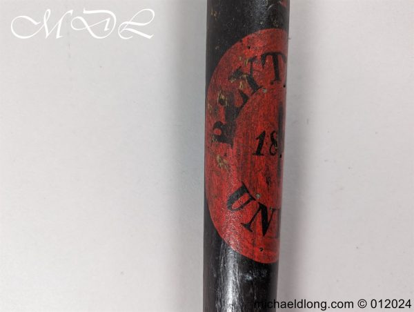 William 4th Blythe Union Truncheon Dated 1836 - Image 12