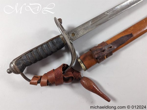 Scottish 1st Lanarkshire Rifle Cameronians Officers Sword - Image 2