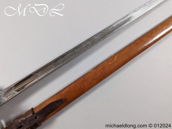 Scottish 1st Lanarkshire Rifle Cameronians Officers Sword - Image 30