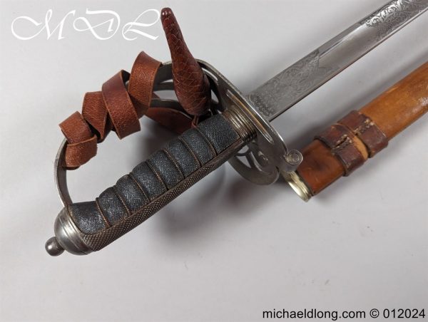 Scottish 1st Lanarkshire Rifle Cameronians Officers Sword - Image 27