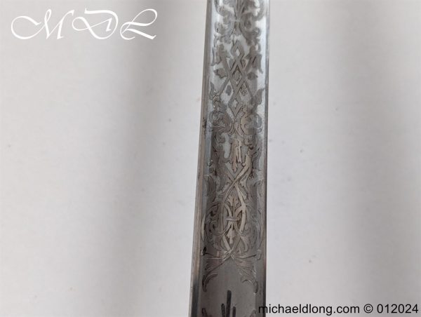 Scottish 1st Lanarkshire Rifle Cameronians Officers Sword - Image 18