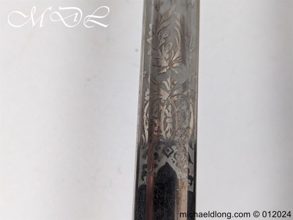 Scottish 1st Lanarkshire Rifle Cameronians Officers Sword - Image 15