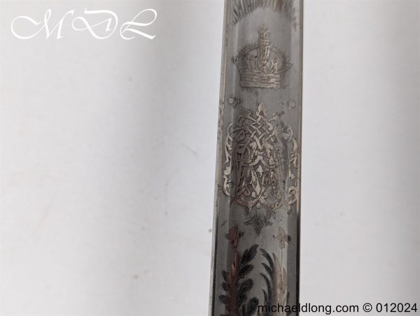 Scottish 1st Lanarkshire Rifle Cameronians Officers Sword - Image 14