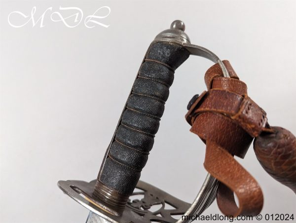 Scottish 1st Lanarkshire Rifle Cameronians Officers Sword - Image 6
