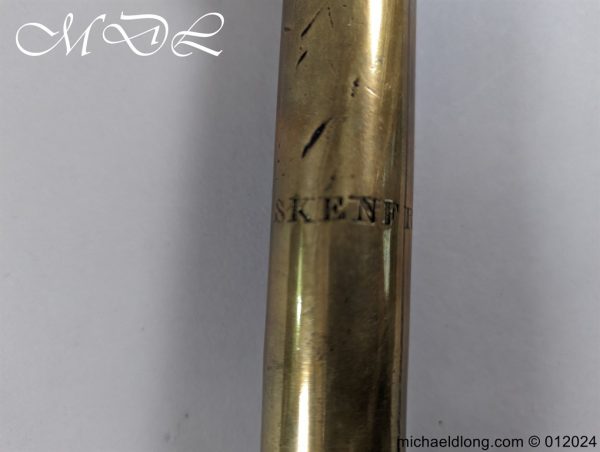 Brass 19th Century Skenfrith Tipstaff - Image 9