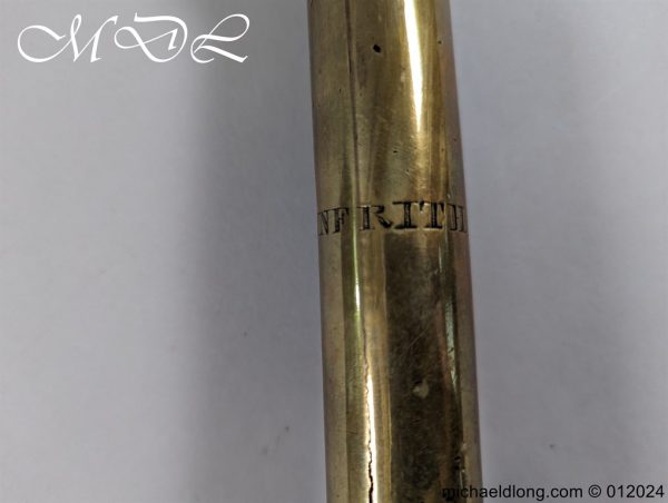 Brass 19th Century Skenfrith Tipstaff - Image 8