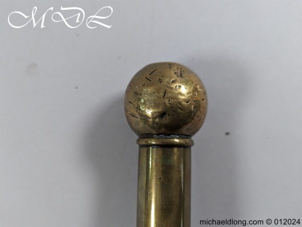 Brass 19th Century Skenfrith Tipstaff - Image 7