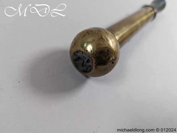 Brass 19th Century Skenfrith Tipstaff - Image 4