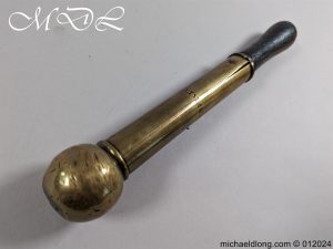 Brass 19th Century Skenfrith Tipstaff
