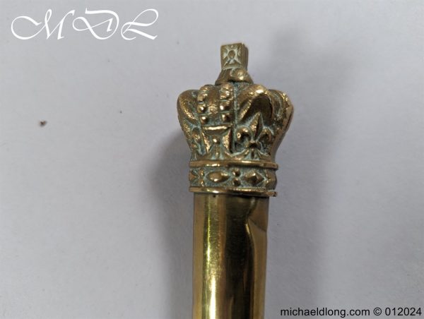 Georgian Brass Tipstaff - Image 9