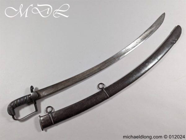 British 1796 Officers Light Cavalry Sword by RUNKEL Solingen