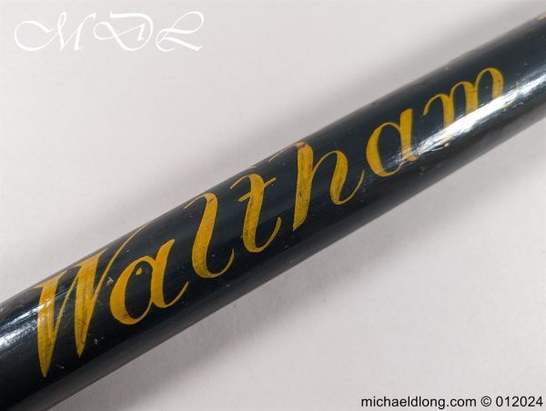William 4th Waltham Painted Truncheon - Image 11