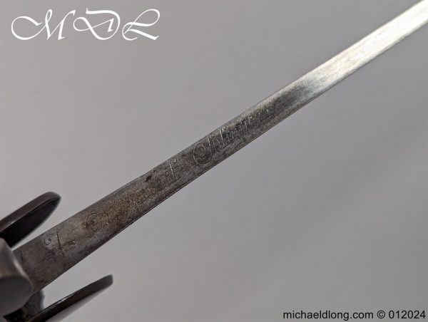 British 1796 Officers Light Cavalry Sword by RUNKEL Solingen - Image 14