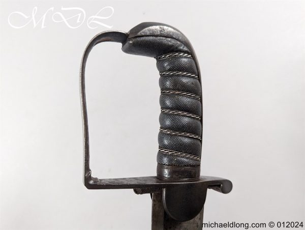 British 1796 Officers Light Cavalry Sword by RUNKEL Solingen - Image 4